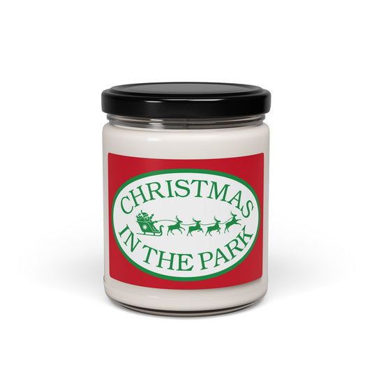Christmas in the Park Festive Christmas Scented Soy Candle, Holiday Home Decor, Christmas Gift Idea, Seasonal Fragrance, Cozy Comforts