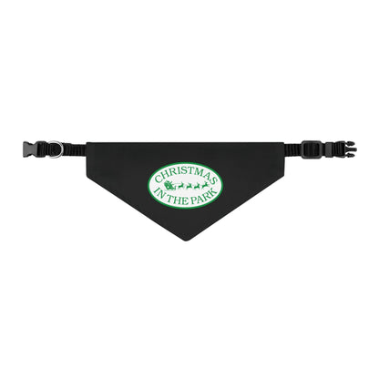 Christmas in the Park Pet Bandana Collar