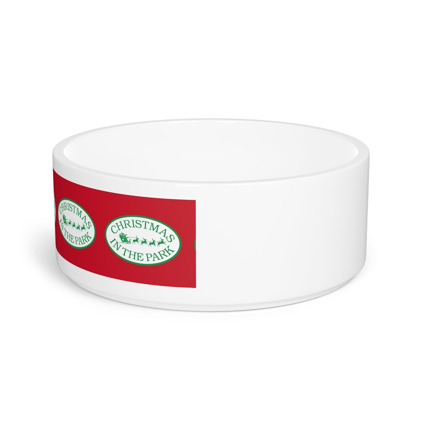 Pet Bowl - Christmas in the Park Design