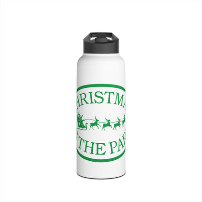Christmas Water Bottle, Holiday Hydration, Eco-Friendly Travel Mug, Reusable Beverage Container, Perfect Gift for Christmas
