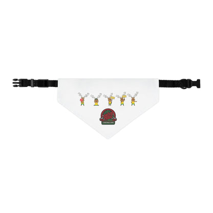 Blinky Chirstmas in the Park Drive-thru Pet Bandana Collar