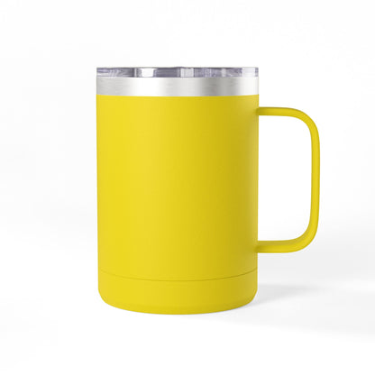 Personalized Coffee Mug Tumbler, Gift for Coffee Lovers, 15oz Travel Mug, Custom Insulated Tumbler, Tea Cup, Unique Christmas Present