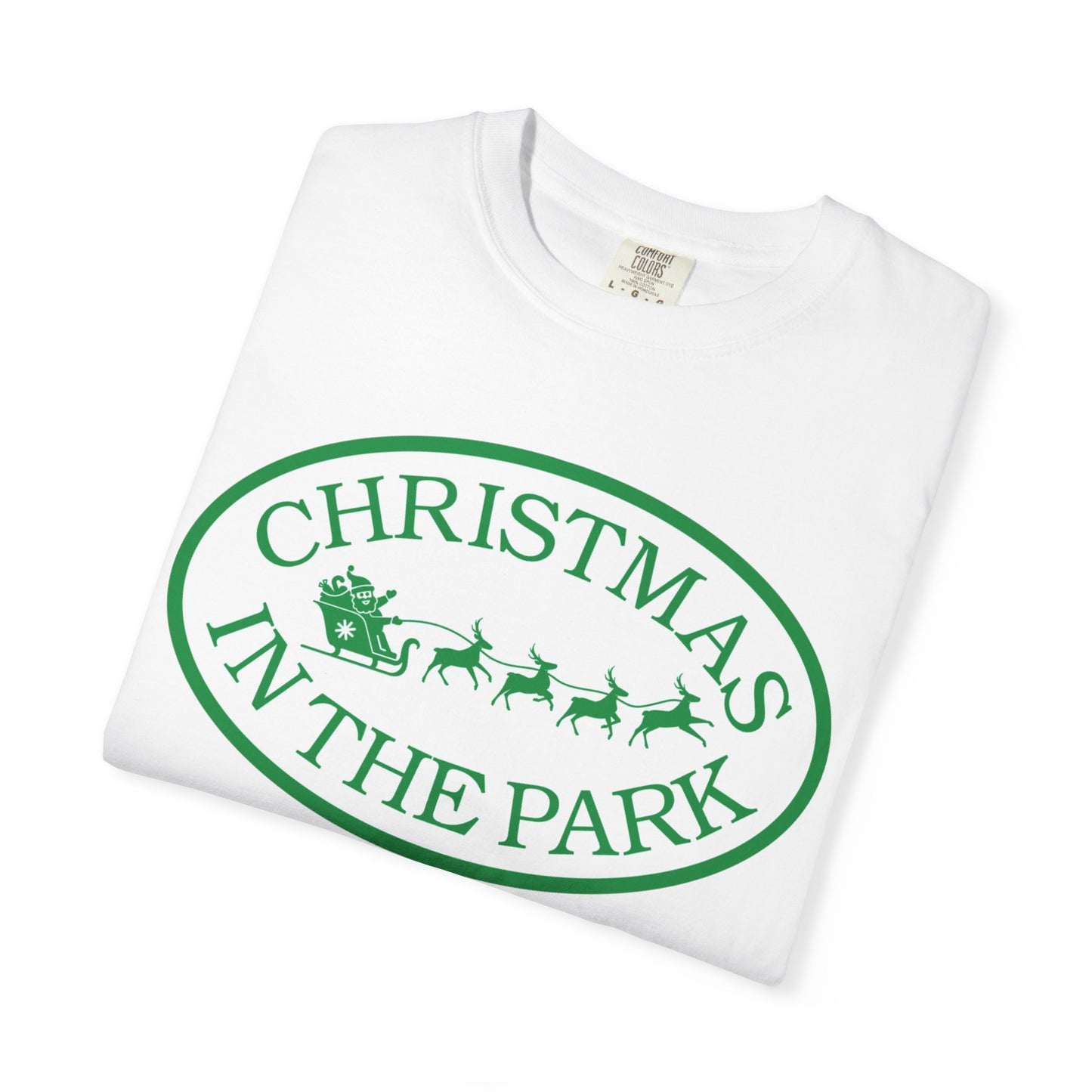 Christmas in the Park T-Shirt | Festive Holiday Tee for Celebrations, Gift for Family, Unisex Christmas Apparel, Joyful Winter Wear