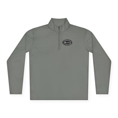 Quarter-Zip Pullover Christmas in the Park Logo