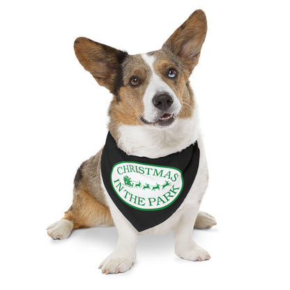 Christmas in the Park Pet Bandana Collar