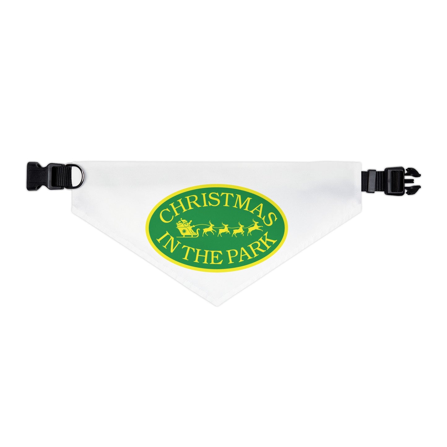 Christmas in the Park Pet Bandana Collar