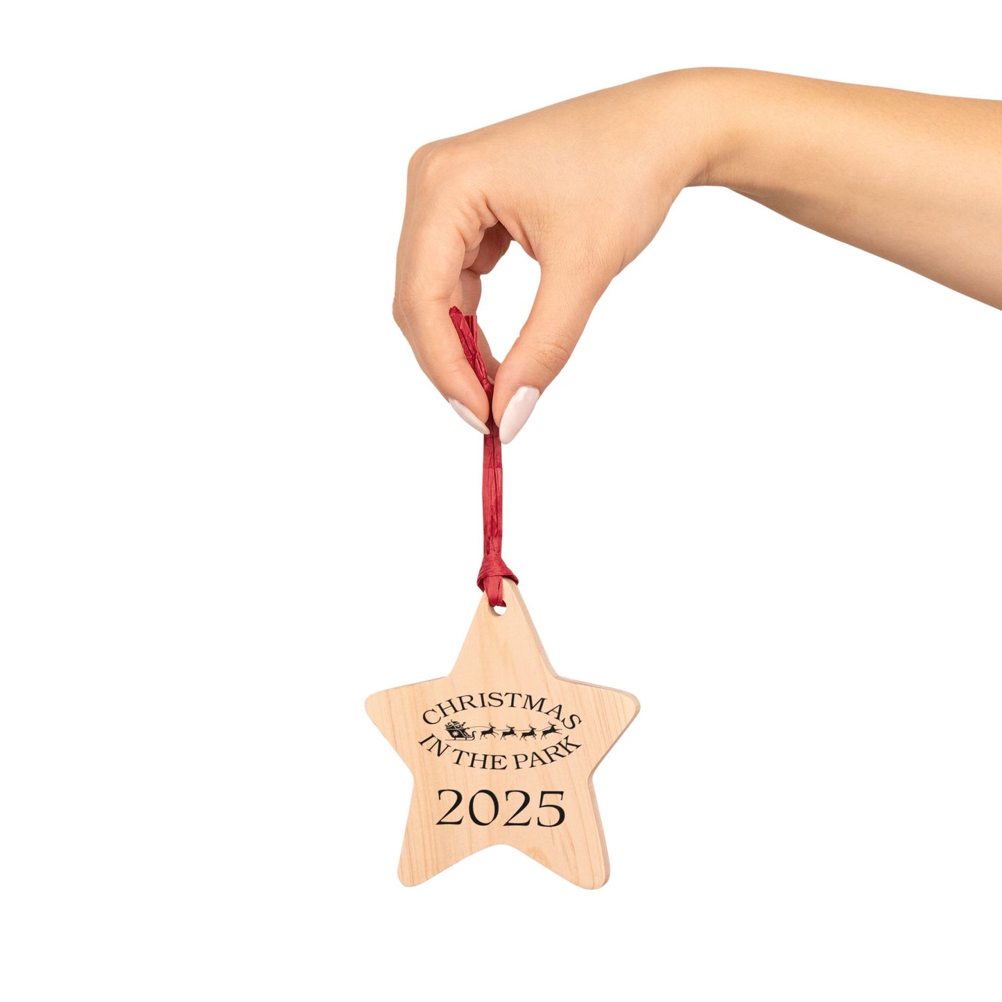 Wooden Ornament - Christmas in the Park 2025