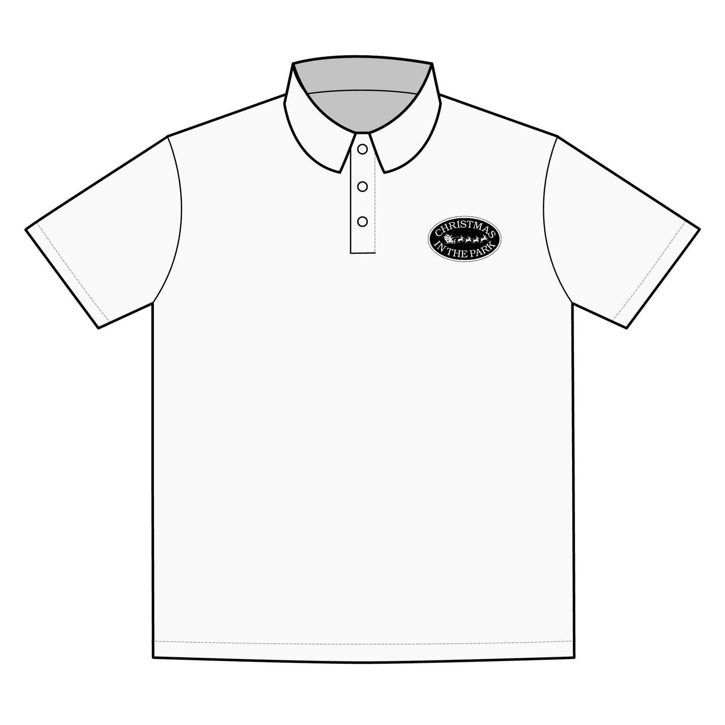 Polo Shirt - Christmas in the Park Design