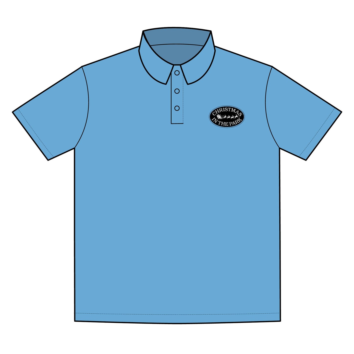 Polo Shirt - Christmas in the Park Design