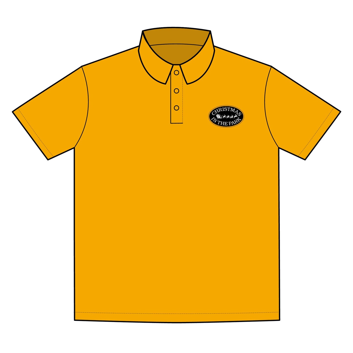Polo Shirt - Christmas in the Park Design