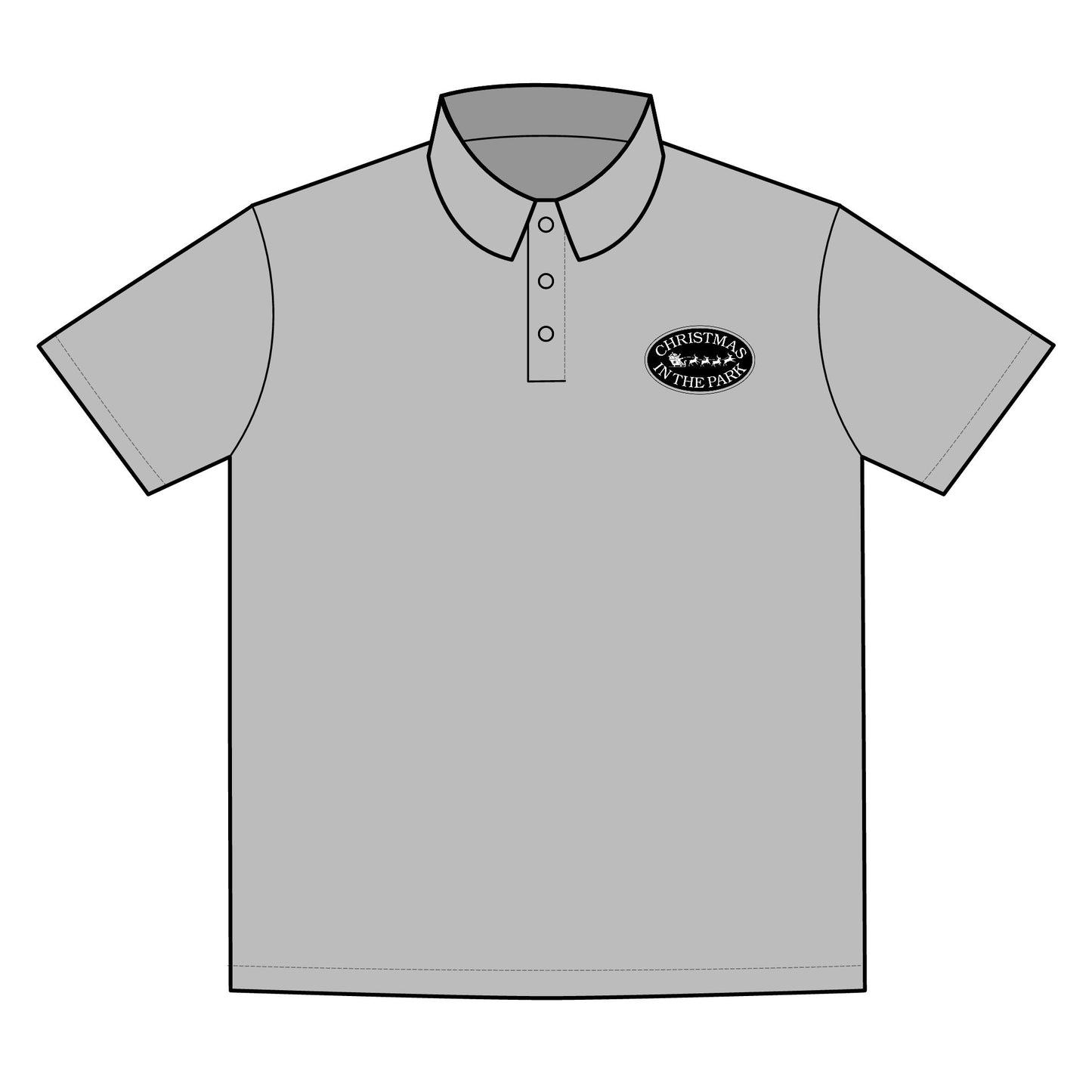 Polo Shirt - Christmas in the Park Design