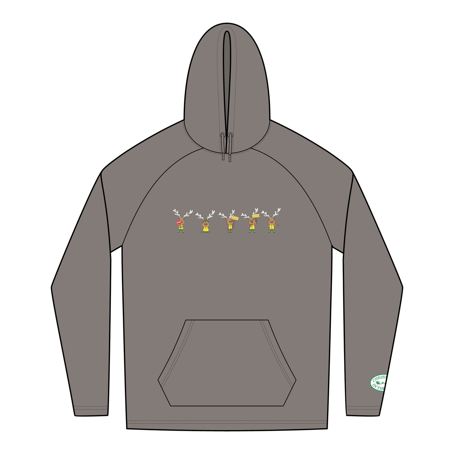Christmas in the Park Blinky Mascot Hoodie