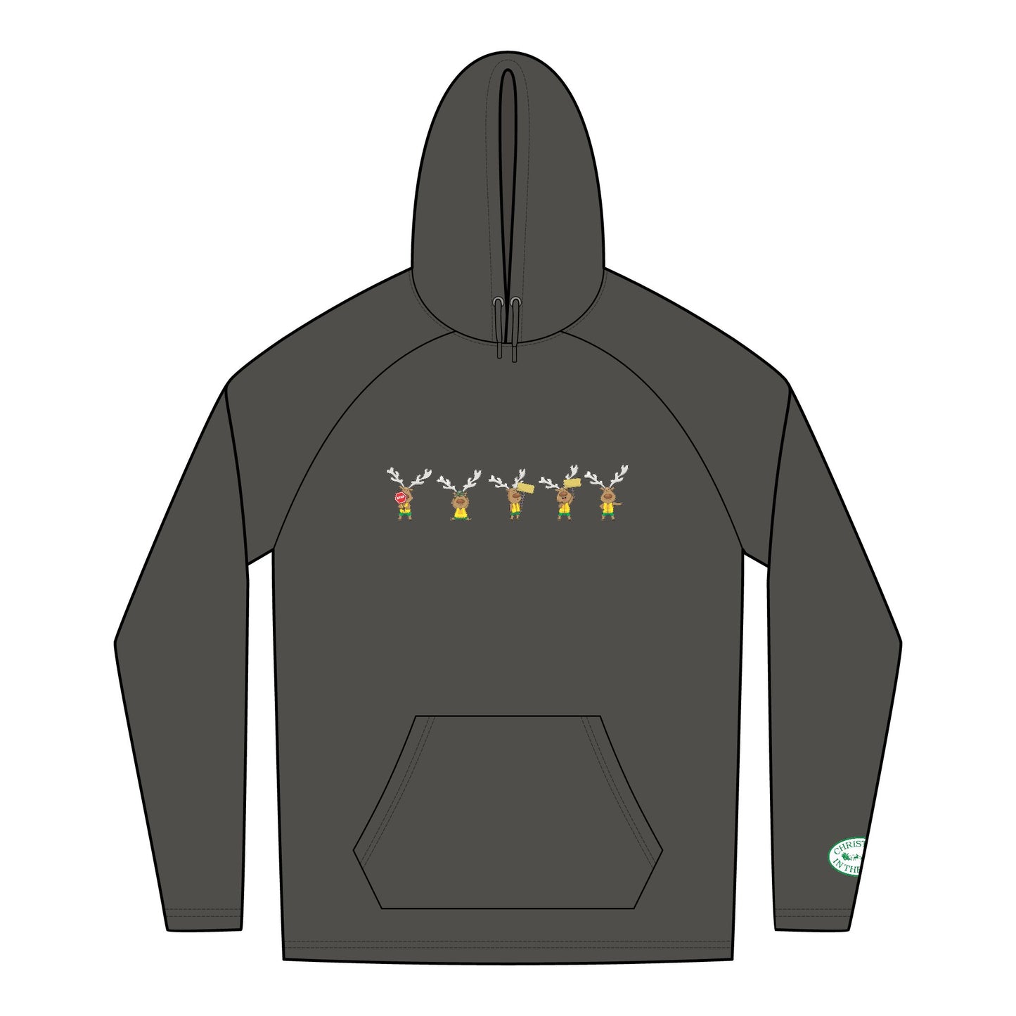 Christmas in the Park Blinky Mascot Hoodie