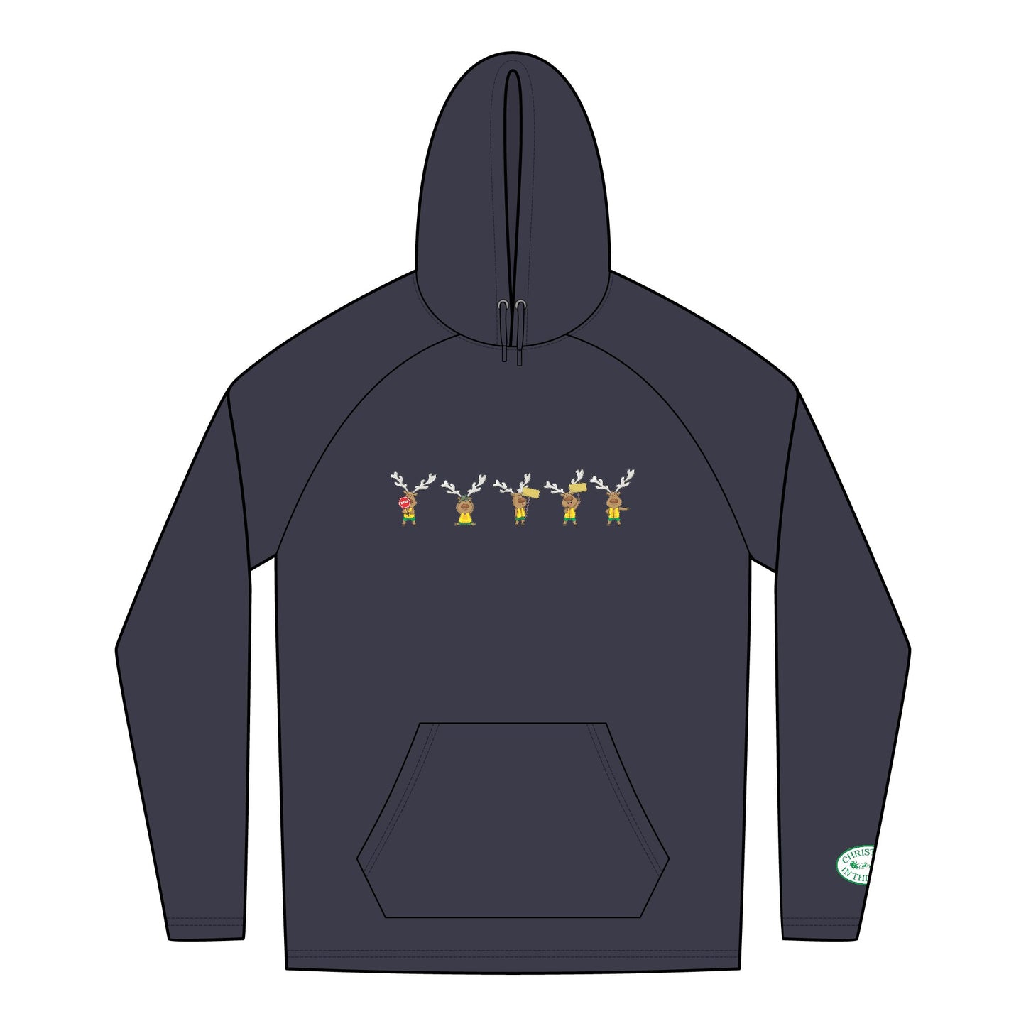 Christmas in the Park Blinky Mascot Hoodie