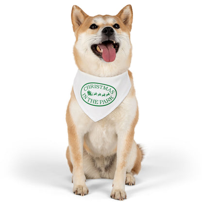 Christmas in the Park Pet Bandana Collar