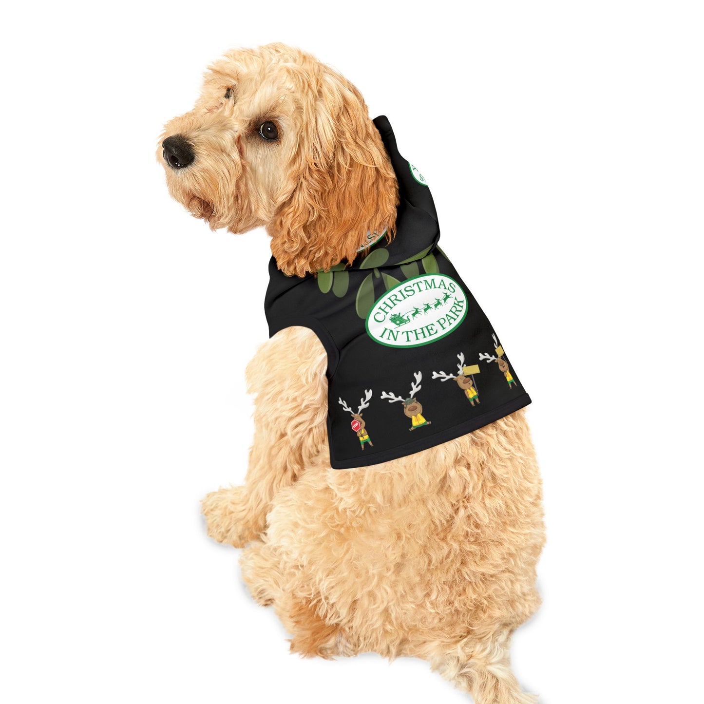 Christmas Dog Blinky Hoodie