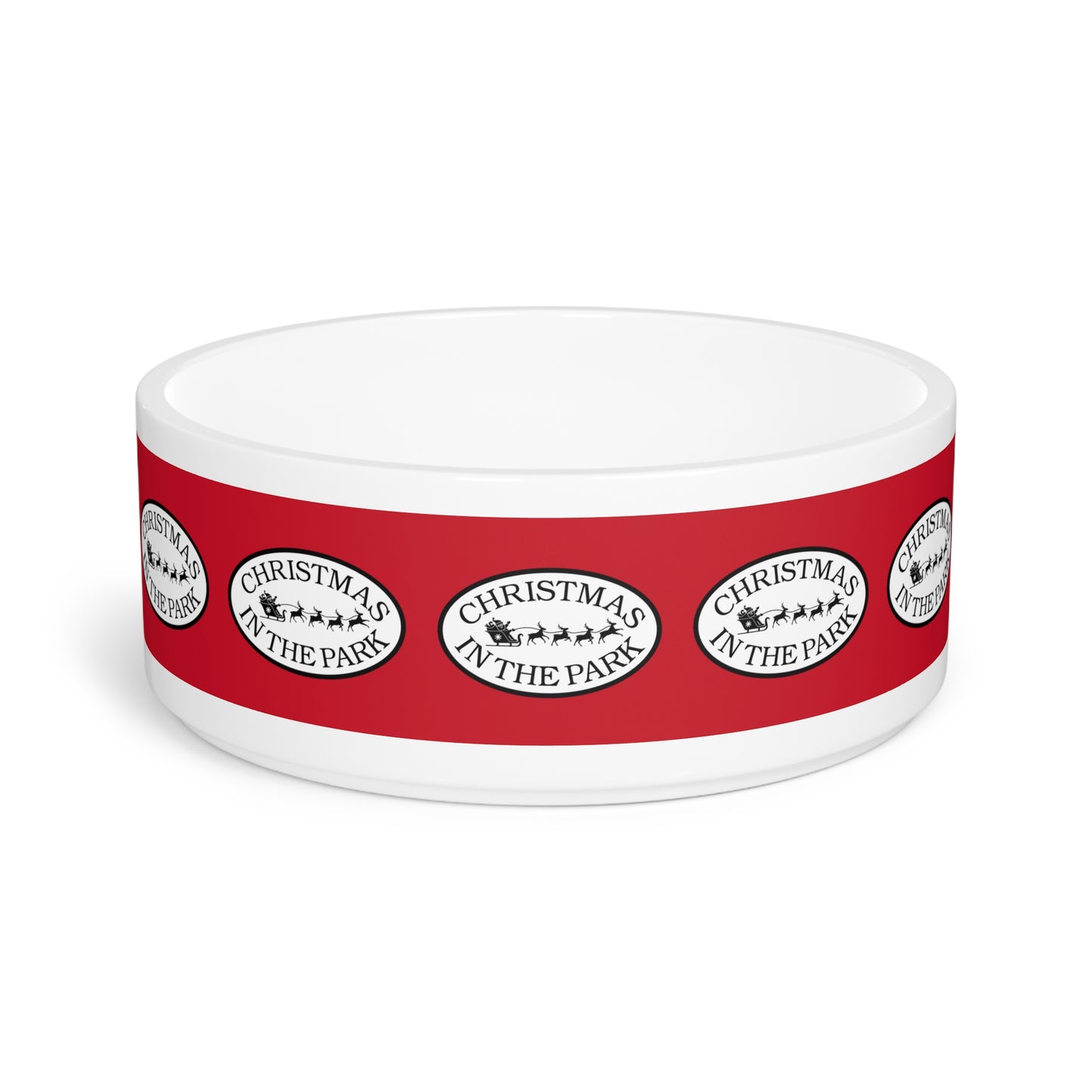 Pet Bowl - Christmas in the Park Design