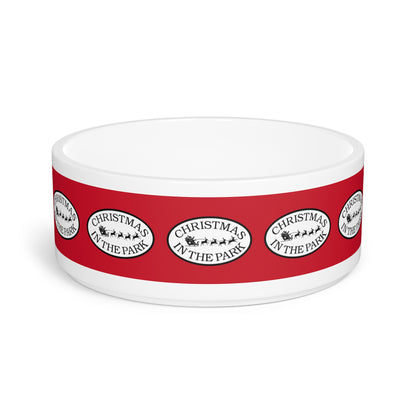 Pet Bowl - Christmas in the Park Design
