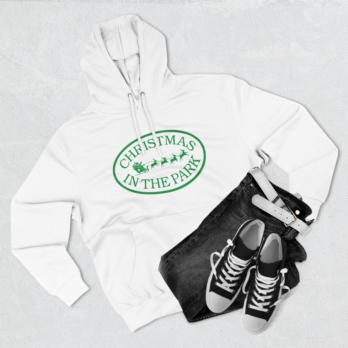 Christmas in the Park Fleece Hoodie