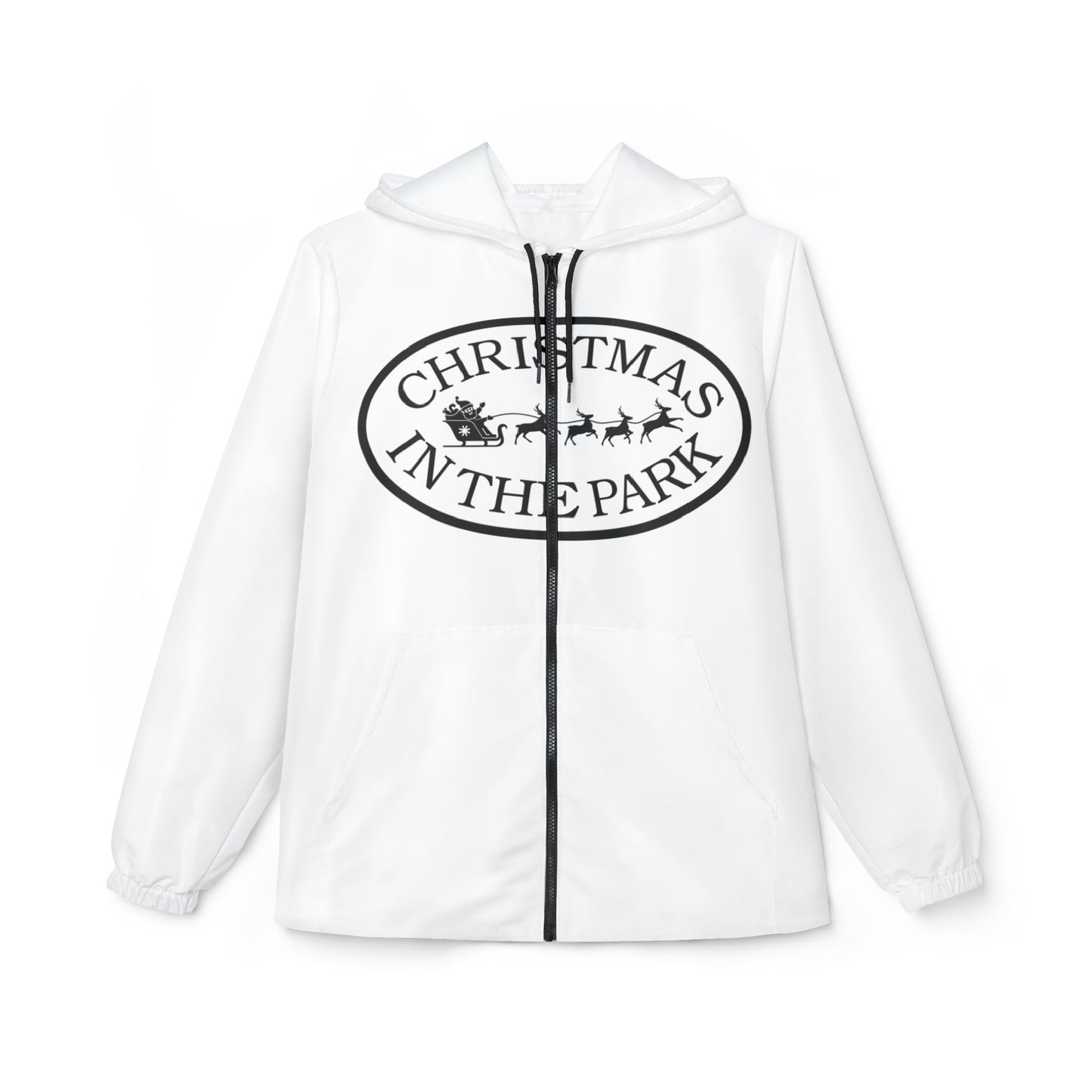 Christmas in the Park Windbreaker Jacket