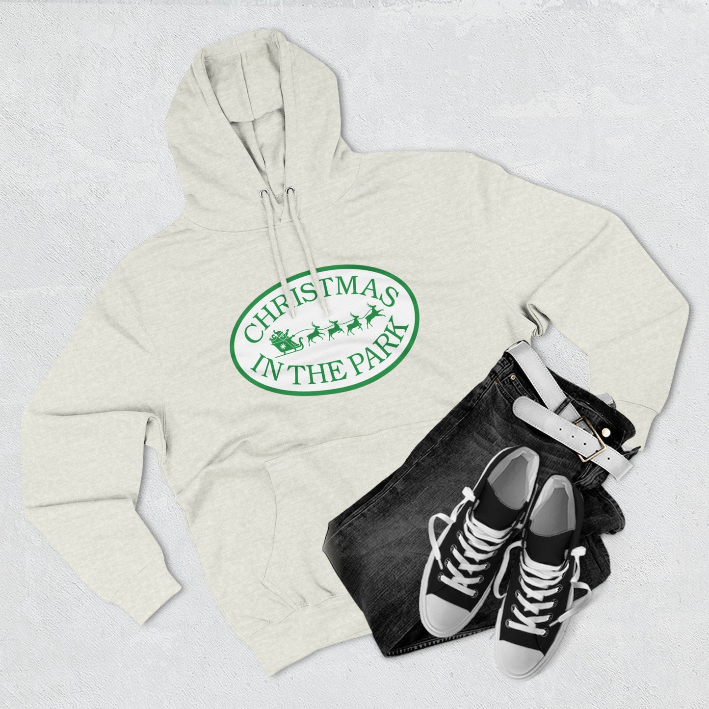 Christmas in the Park Fleece Hoodie