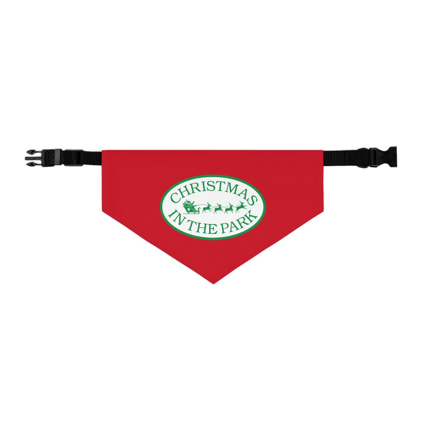 Christmas in the Park Pet Bandana Collar