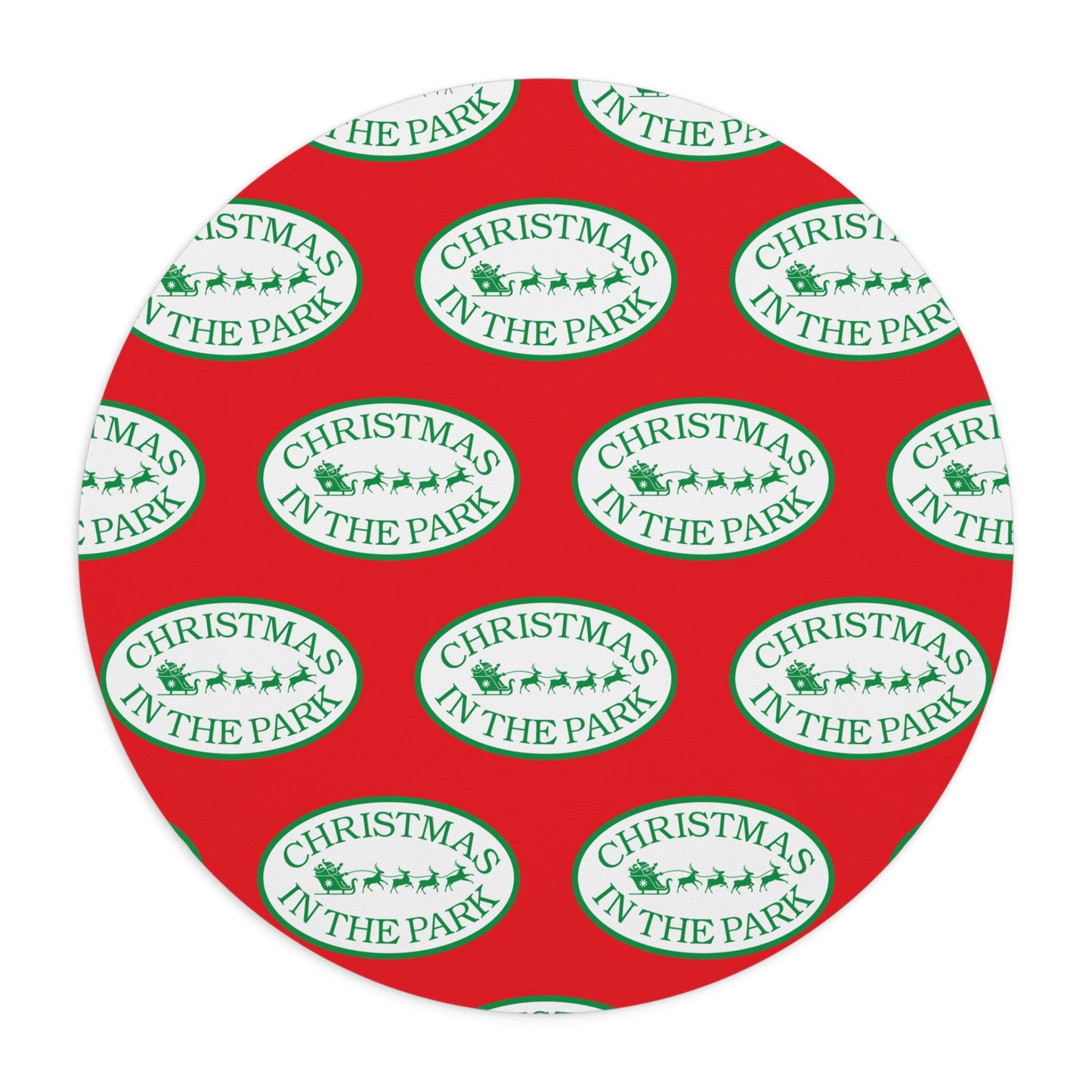 Christmas-Themed Mouse Pad for Festive Office Decor, Holiday Gift for Coworkers, Gaming Accessory, Desk Accessory, Seasonal Office Supplies
