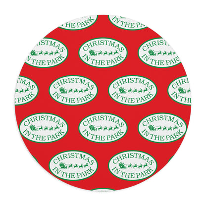 Christmas-Themed Mouse Pad for Festive Office Decor, Holiday Gift for Coworkers, Gaming Accessory, Desk Accessory, Seasonal Office Supplies