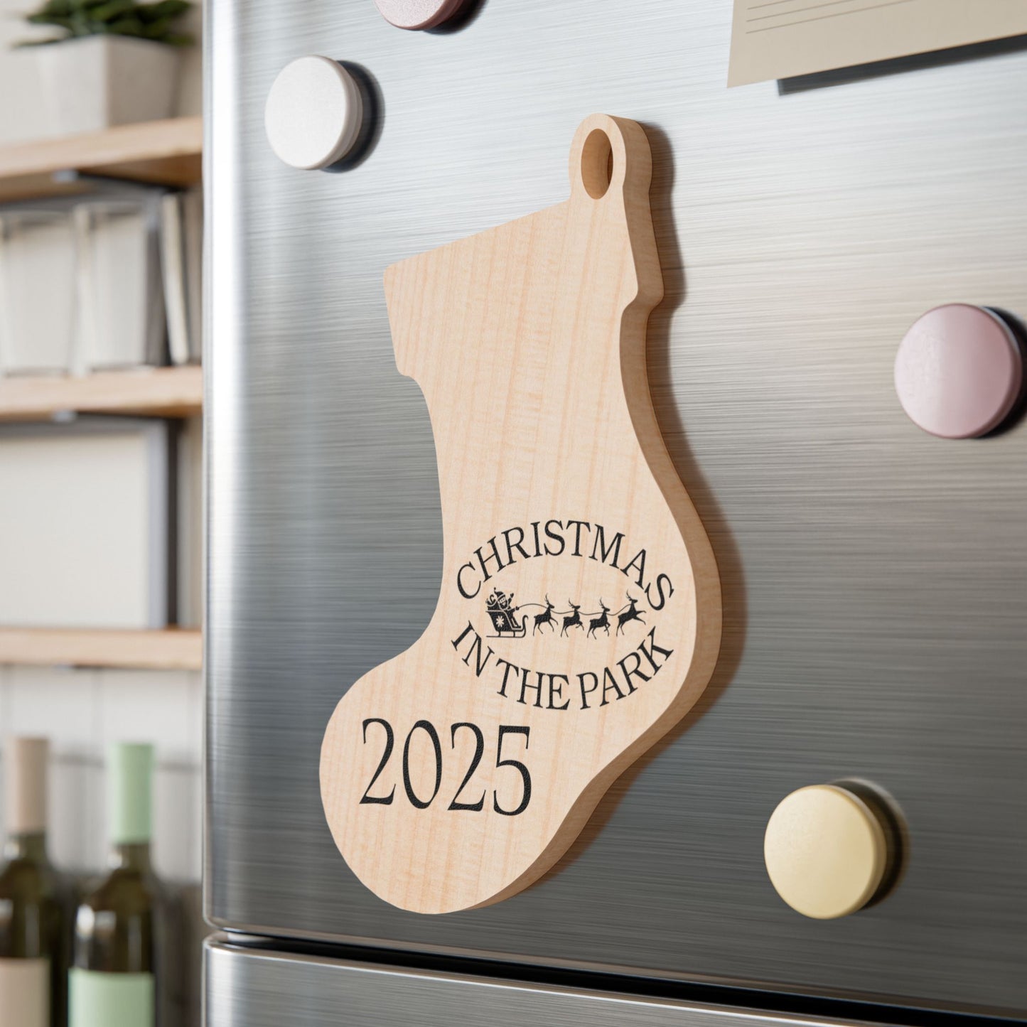 Wooden Ornament - Christmas in the Park 2025