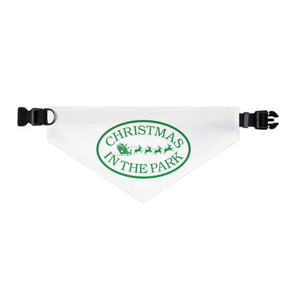 Christmas in the Park Pet Bandana Collar