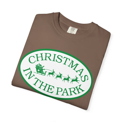 Christmas in the Park T-Shirt | Festive Holiday Tee for Celebrations, Gift for Family, Unisex Christmas Apparel, Joyful Winter Wear