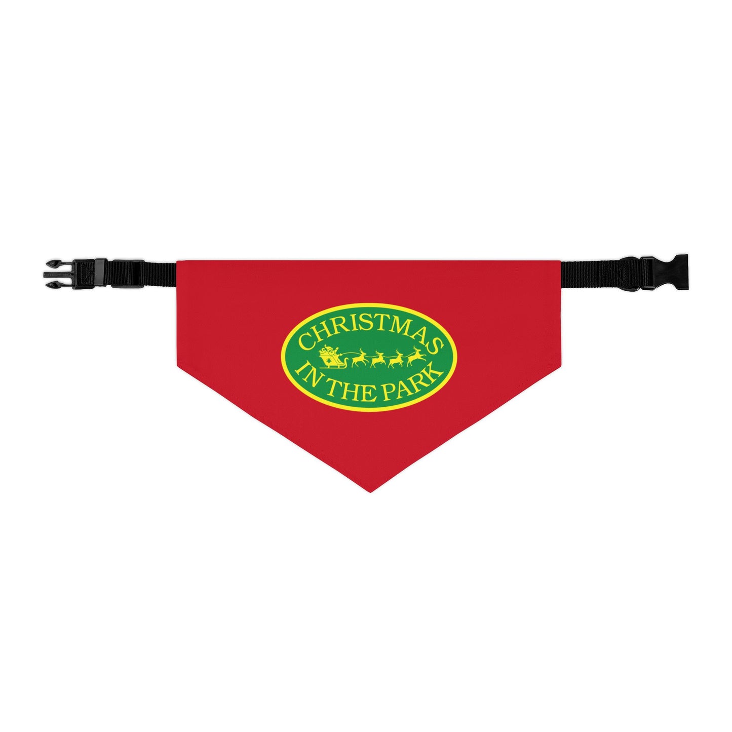 Christmas in the Park Pet Bandana Collar