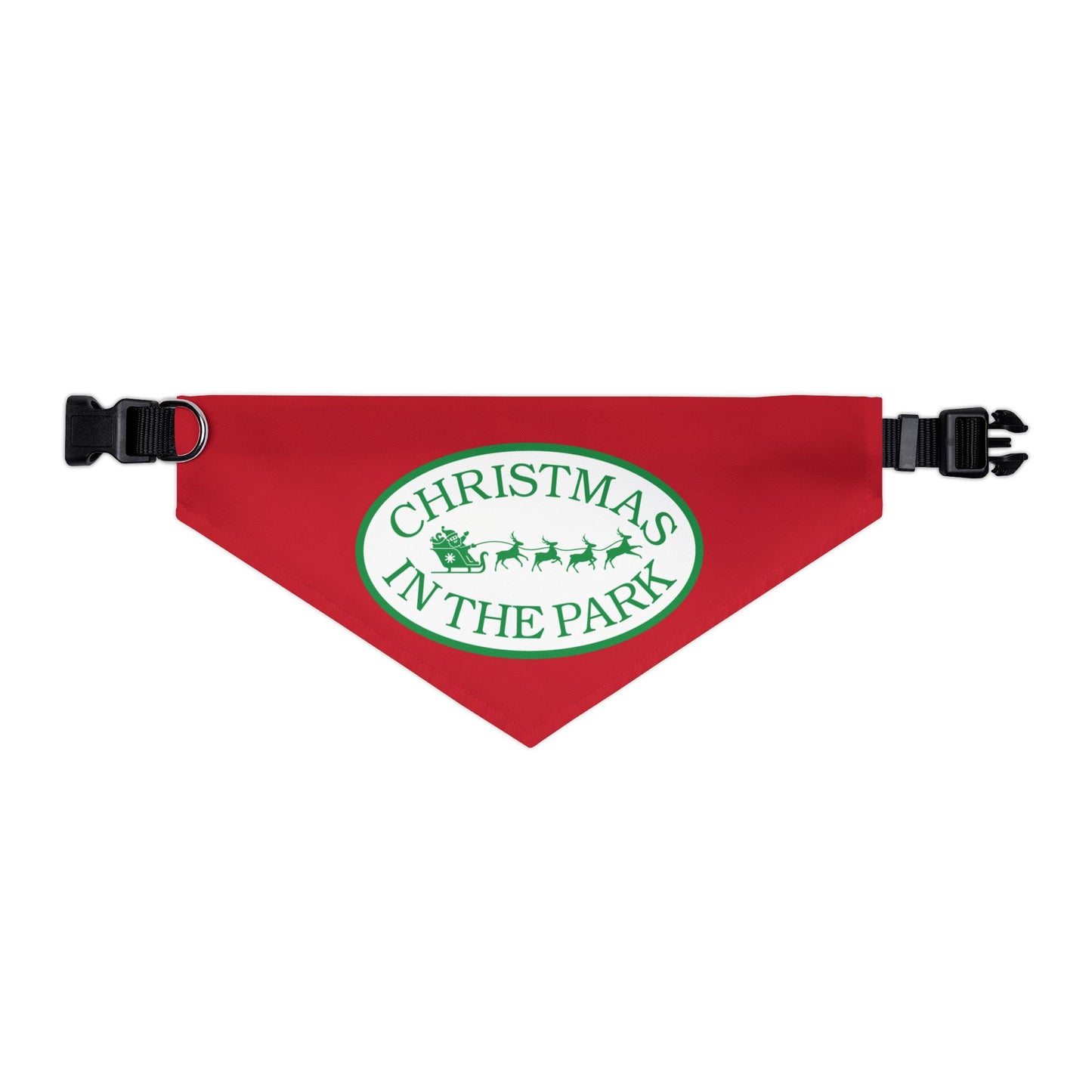 Christmas in the Park Pet Bandana Collar