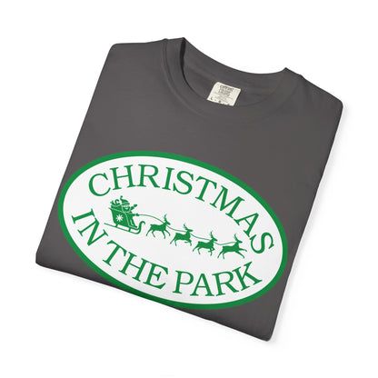 Christmas in the Park T-Shirt | Festive Holiday Tee for Celebrations, Gift for Family, Unisex Christmas Apparel, Joyful Winter Wear