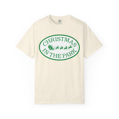 Christmas in the Park T-Shirt | Festive Holiday Tee for Celebrations, Gift for Family, Unisex Christmas Apparel, Joyful Winter Wear