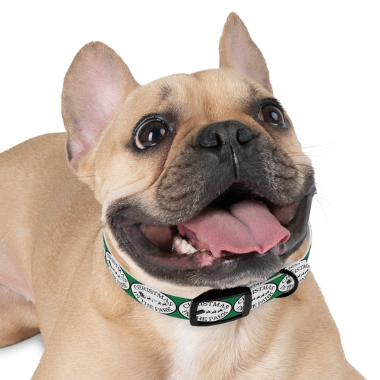 Christmas Dog Collar, Holiday Pet Accessory, Festive Dog Gear, Seasonal Pet Collar, Dog Fashion for Christmas, Gift for Dog Lovers