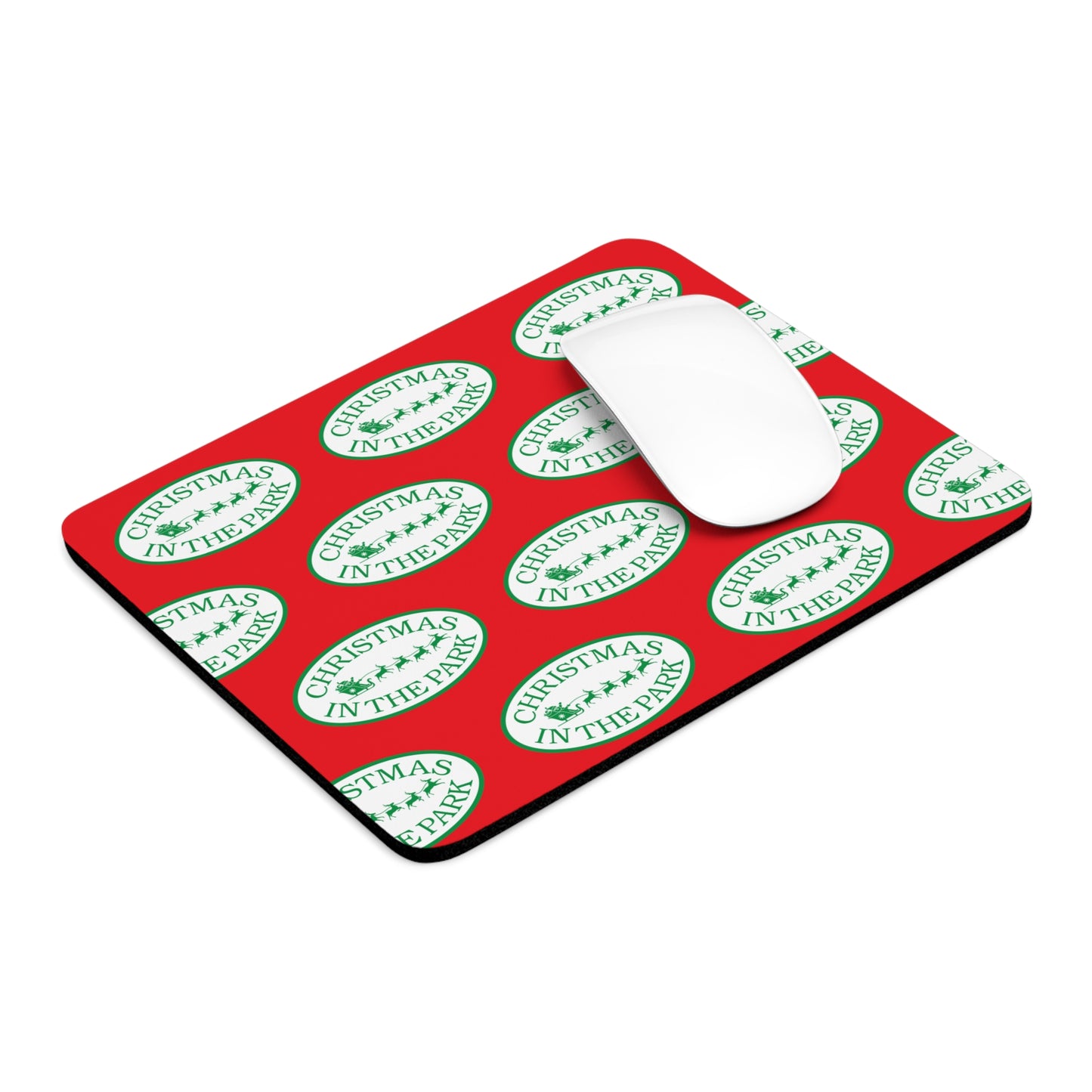 Christmas-Themed Mouse Pad for Festive Office Decor, Holiday Gift for Coworkers, Gaming Accessory, Desk Accessory, Seasonal Office Supplies