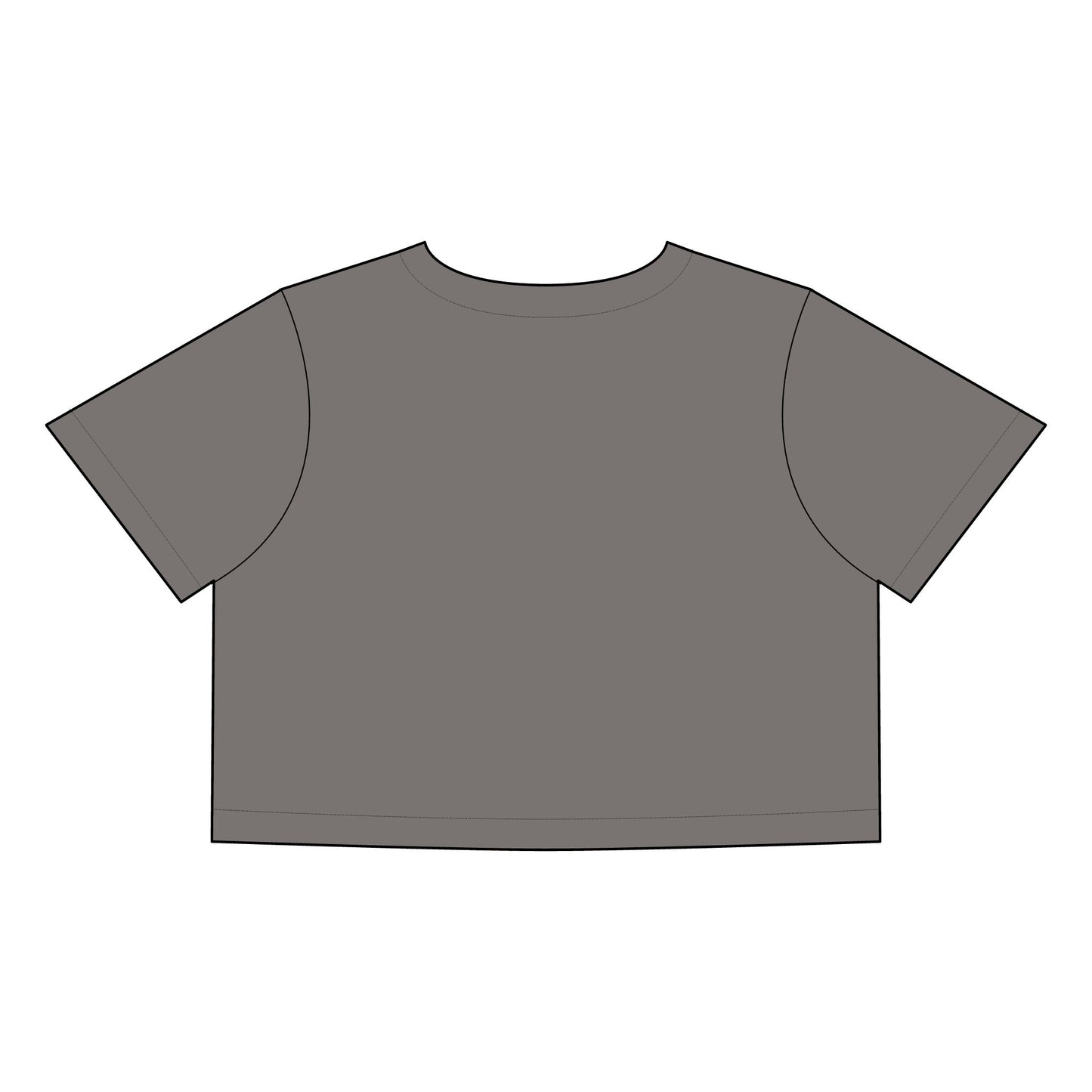 Christmas in the Park Women's Heavy Faded Crop Tee, Holiday Gift, Cute Christmas Shirt, Festive Crop Top, Casual Tee for Celebrations