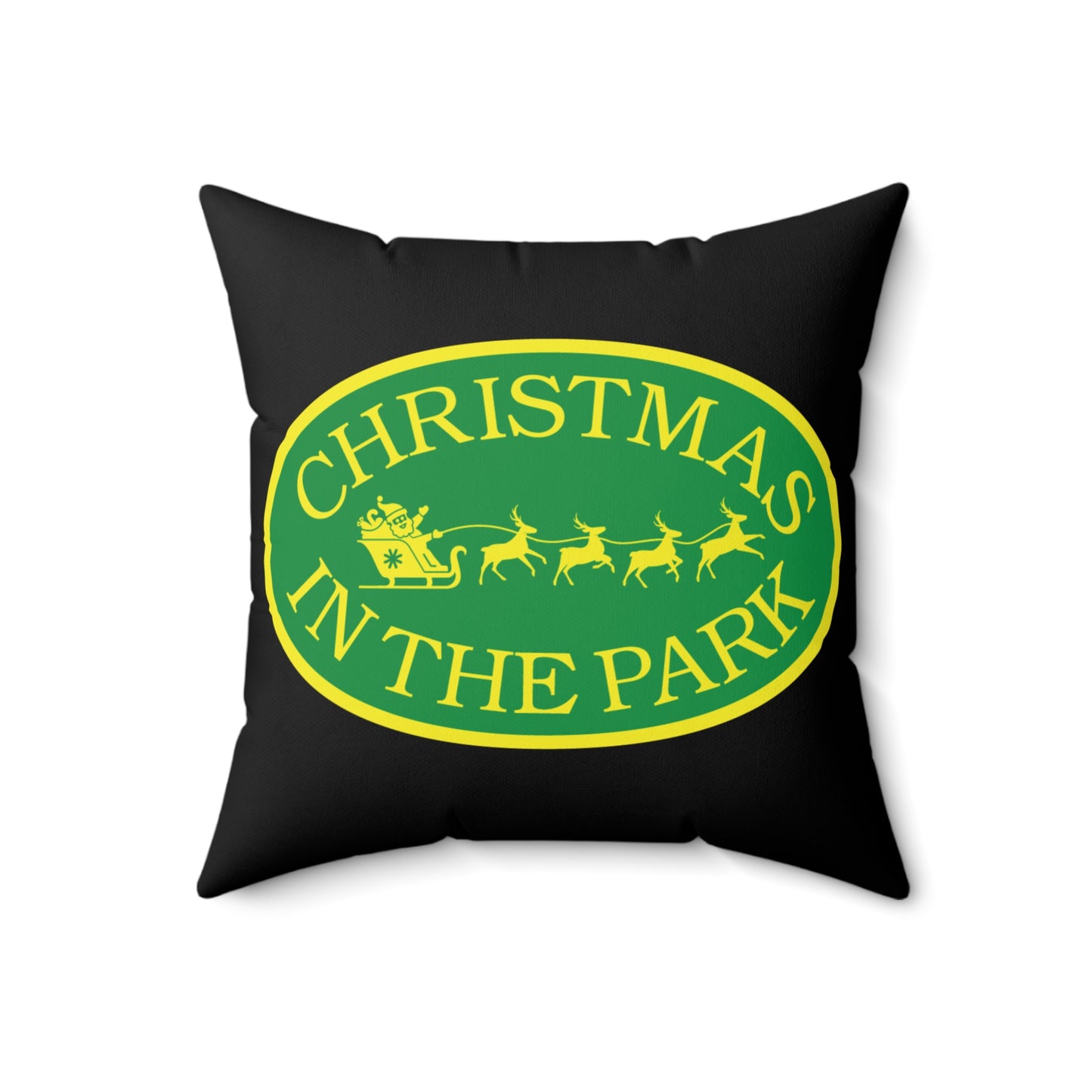 Festive Faux Suede Pillow, Christmas Decor, Cozy Home Accent, Holiday Gift, Unique Cushion, Seasonal Throw Pillow