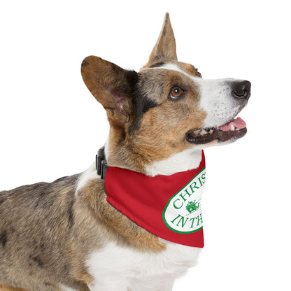 Christmas in the Park Pet Bandana Collar