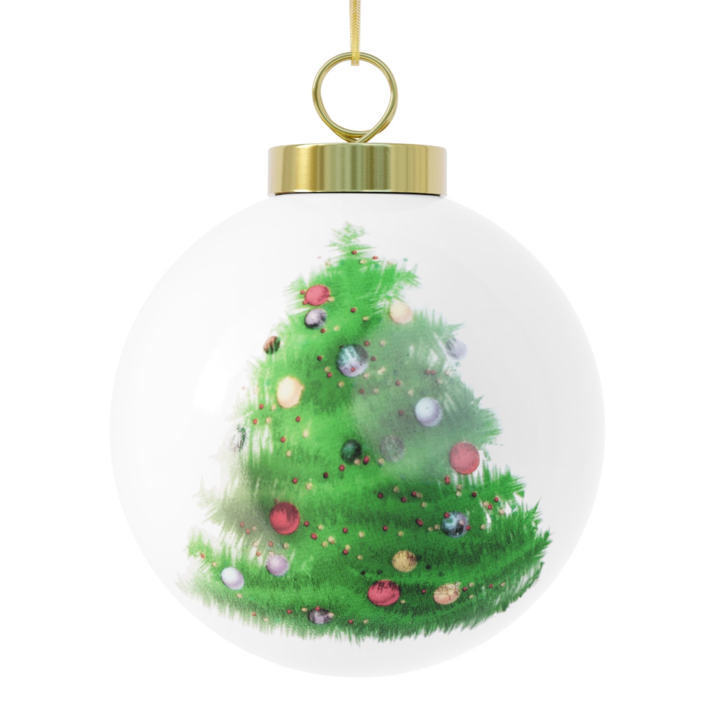 Christmas Ball Ornament - 2025 Christmas in the Park Ornament