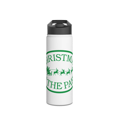 Christmas Water Bottle, Holiday Hydration, Eco-Friendly Travel Mug, Reusable Beverage Container, Perfect Gift for Christmas