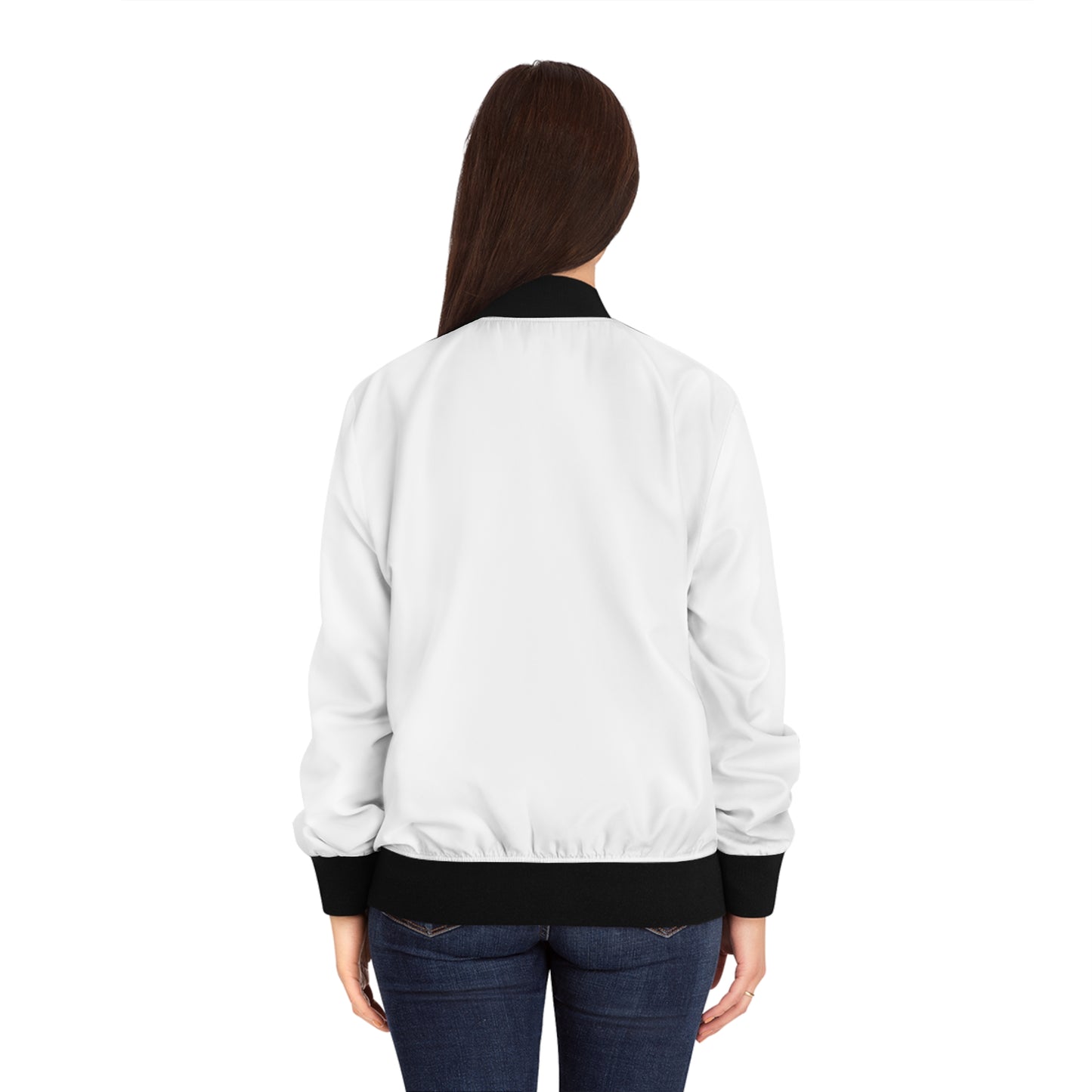 Christmas in the Park Red Women's Bomber Jacket