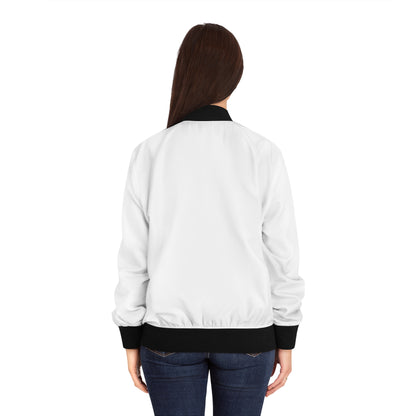 Christmas in the Park Red Women's Bomber Jacket