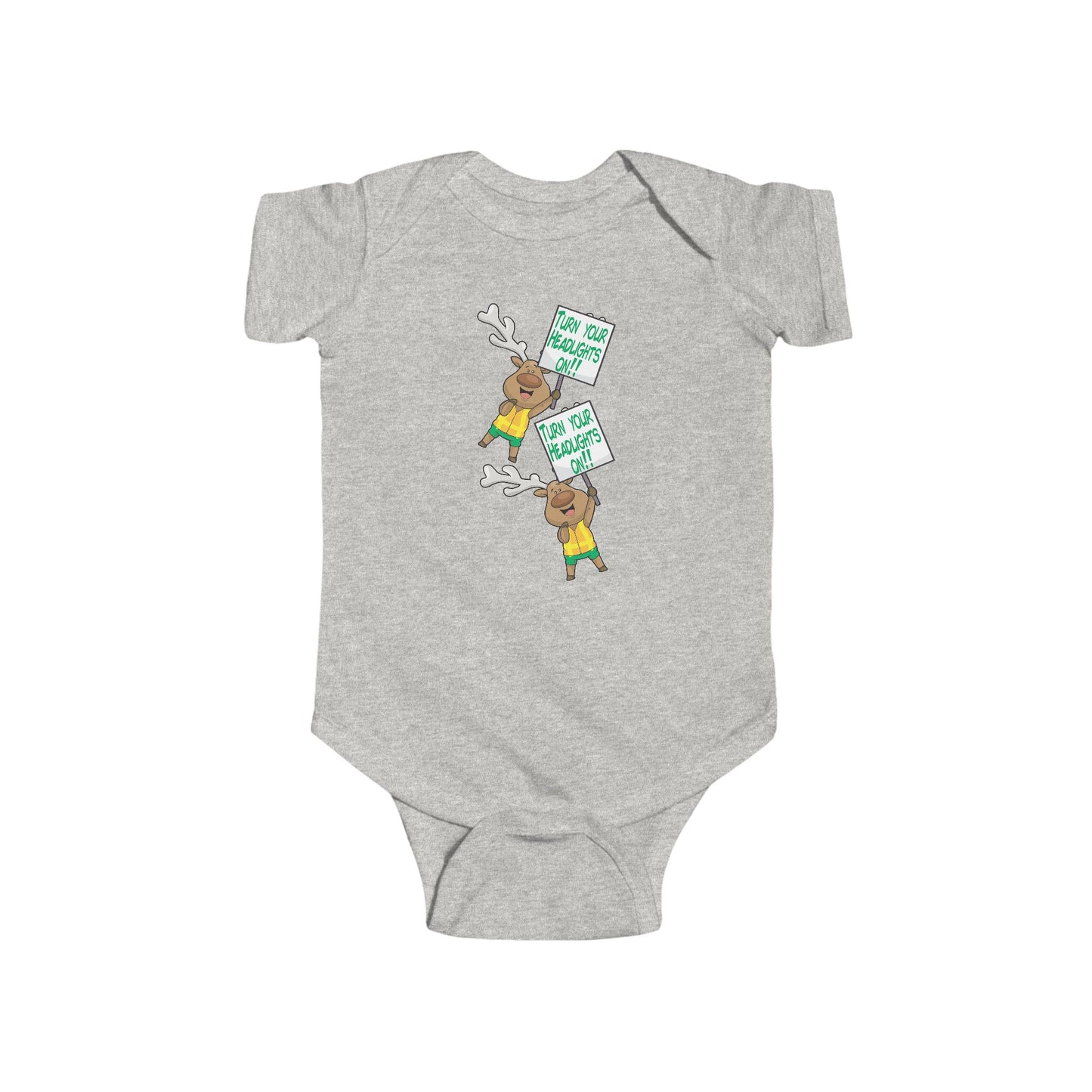 Infant Bodysuit Christmas in the Park Mascot Blinky
