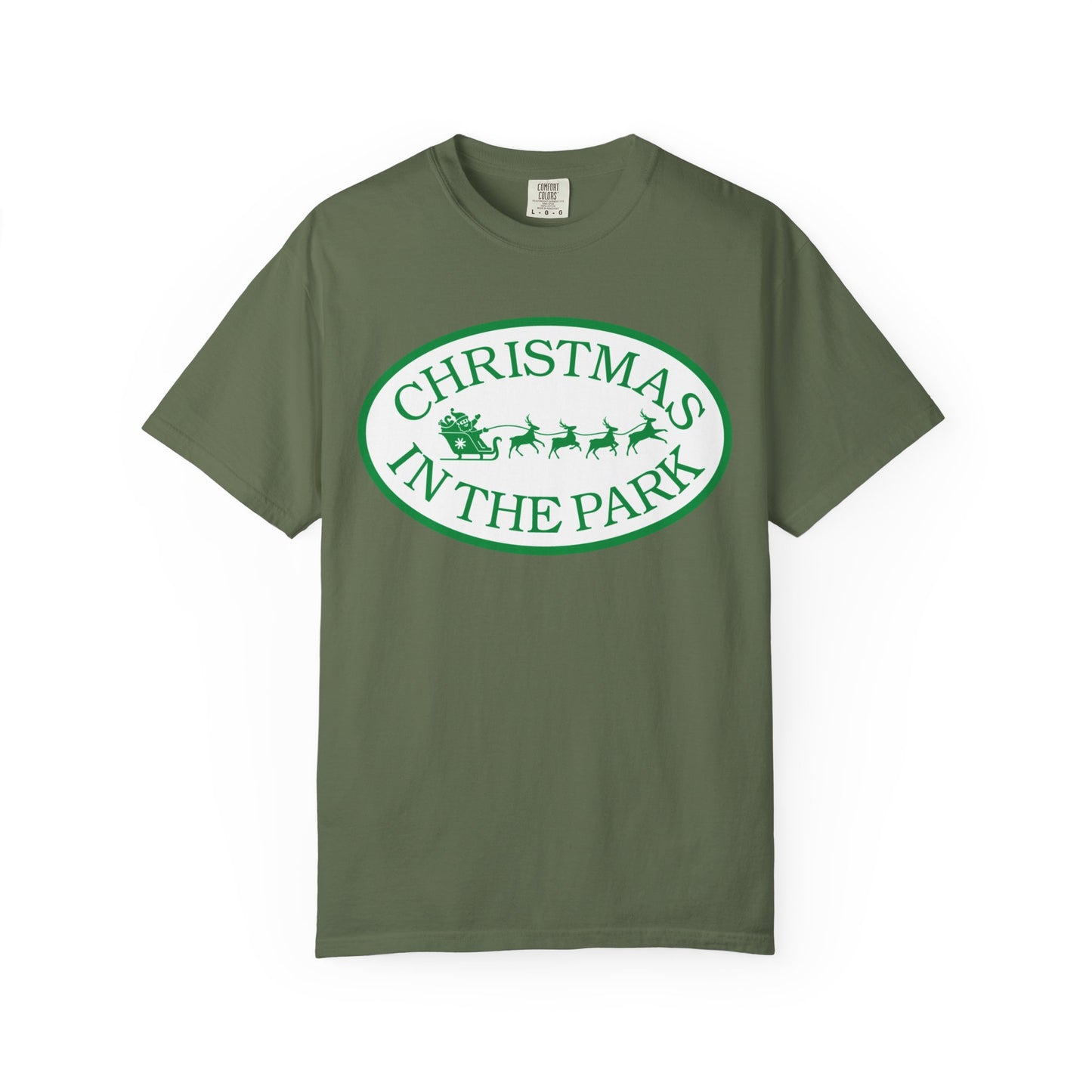 Christmas in the Park T-Shirt | Festive Holiday Tee for Celebrations, Gift for Family, Unisex Christmas Apparel, Joyful Winter Wear
