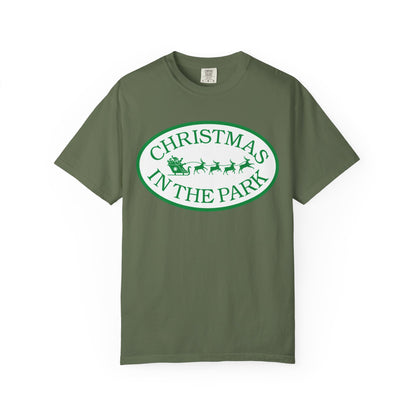 Christmas in the Park T-Shirt | Festive Holiday Tee for Celebrations, Gift for Family, Unisex Christmas Apparel, Joyful Winter Wear