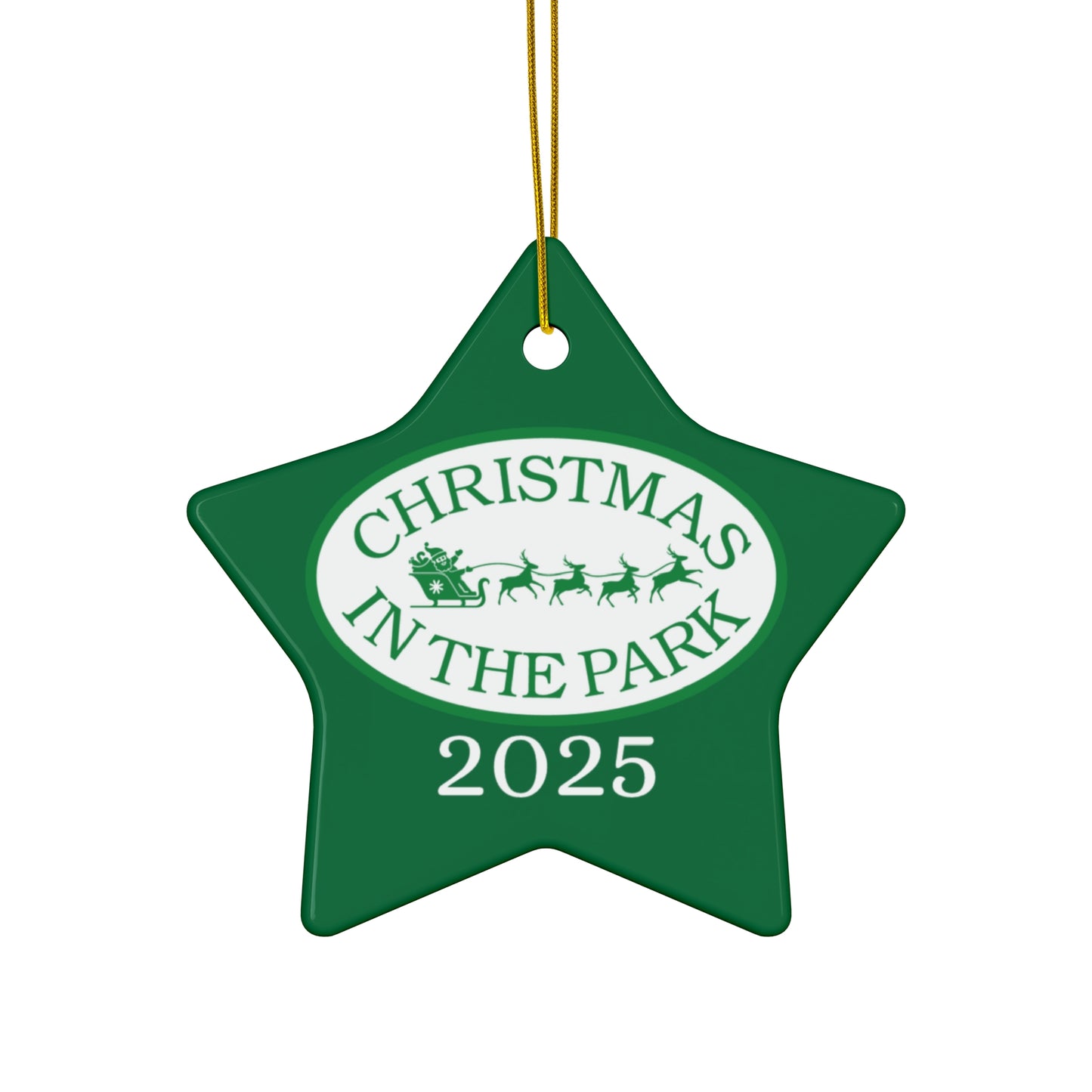 Personalized Christmas Ornament, Holiday Decor, Festive Gift, Tree Decoration, Custom Keepsake, Star Shaped Ornament
