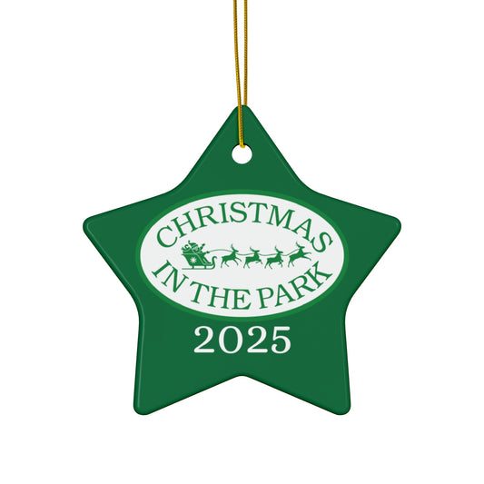 Personalized Christmas Ornament, Holiday Decor, Festive Gift, Tree Decoration, Custom Keepsake, Star Shaped Ornament