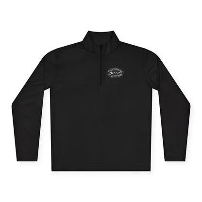 Quarter-Zip Pullover Christmas in the Park Logo